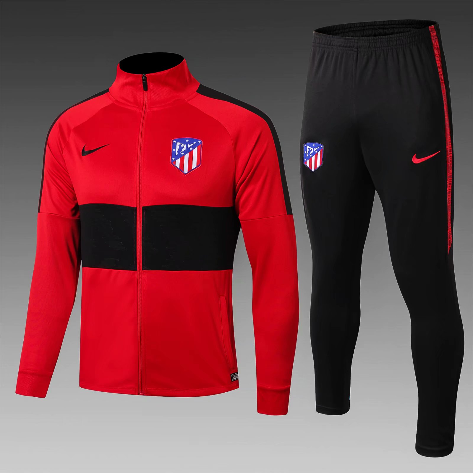 Atletico Madrid Full Zip Tracksuit - Stepiconic