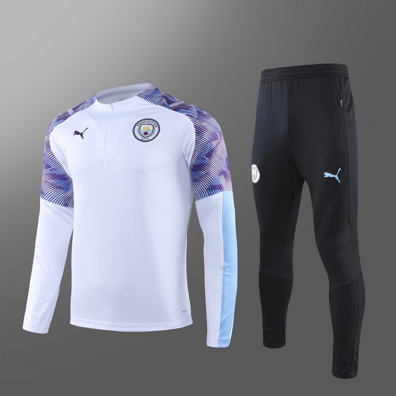 Manchester City Quarter Zip Tracksuit Stepiconic