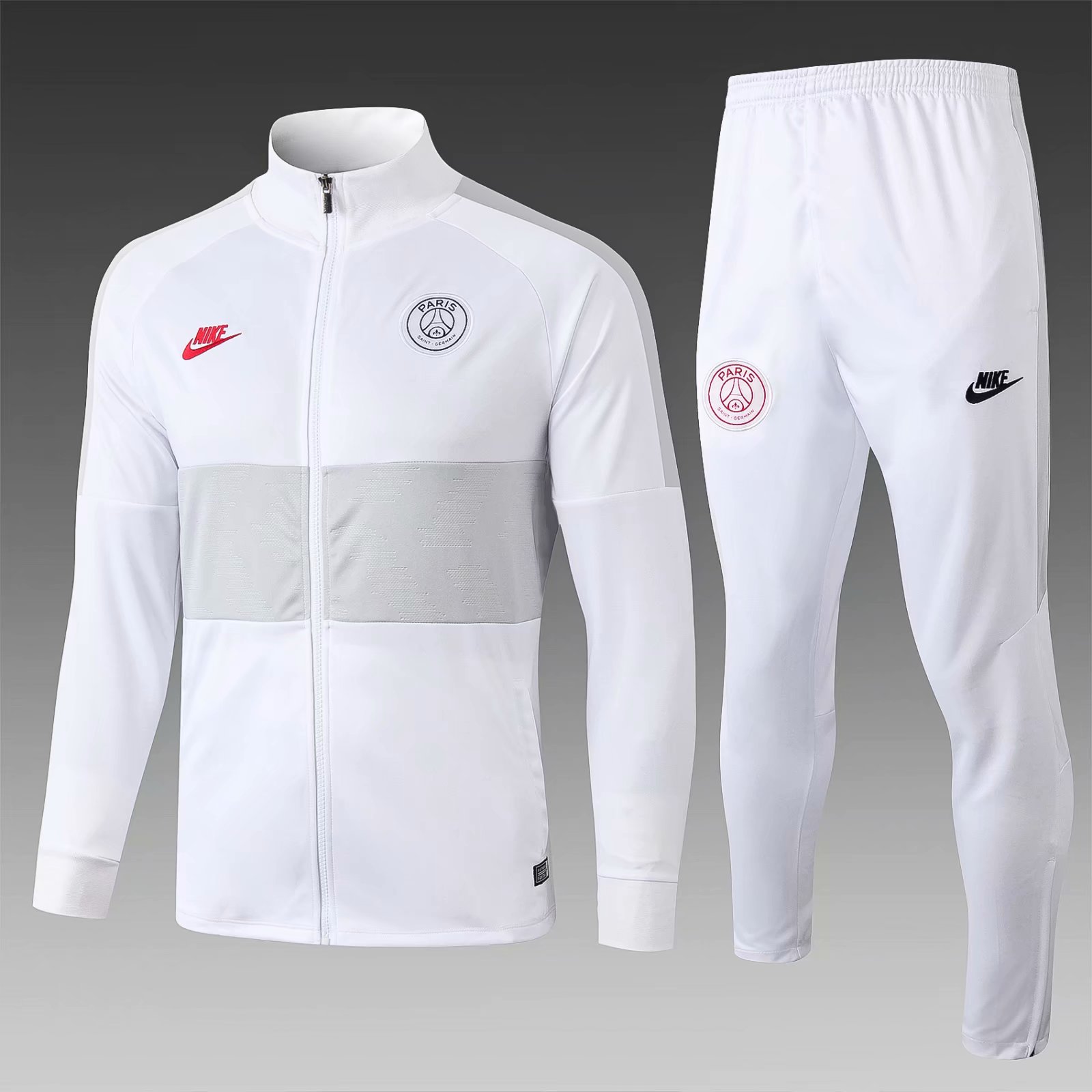 psg black and white tracksuit