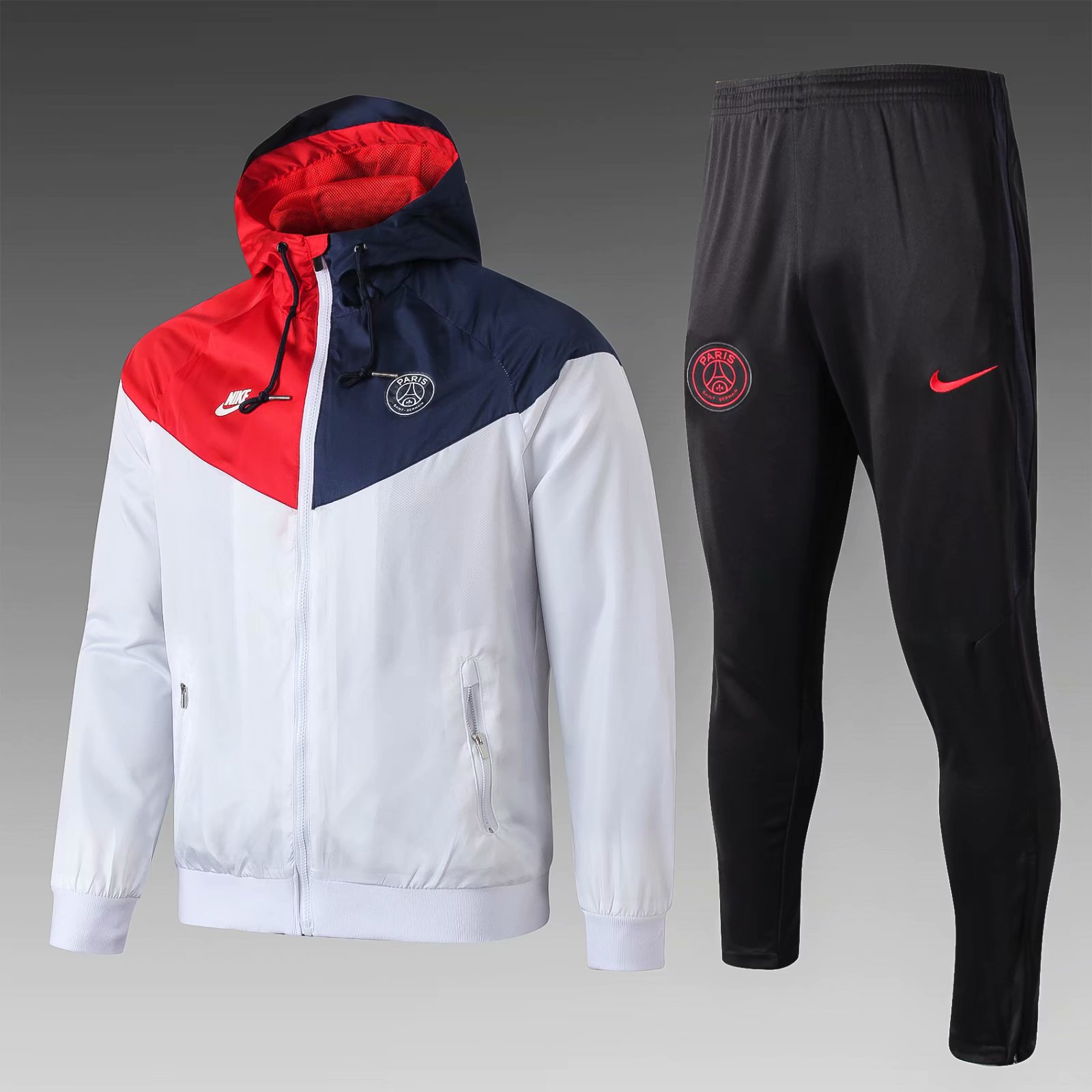 red psg tracksuit