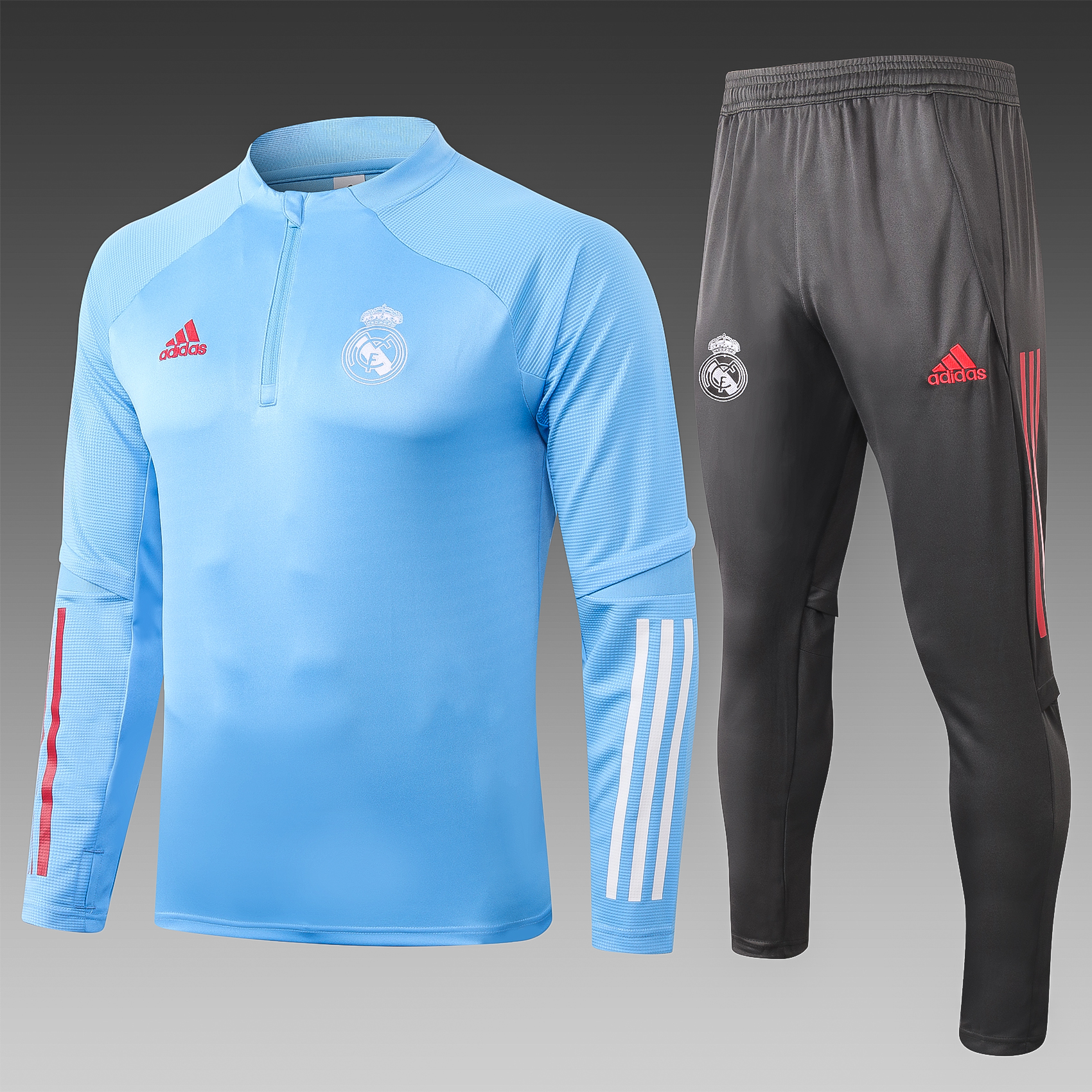 Real Madrid Quarter Zip Tracksuit - Stepiconic