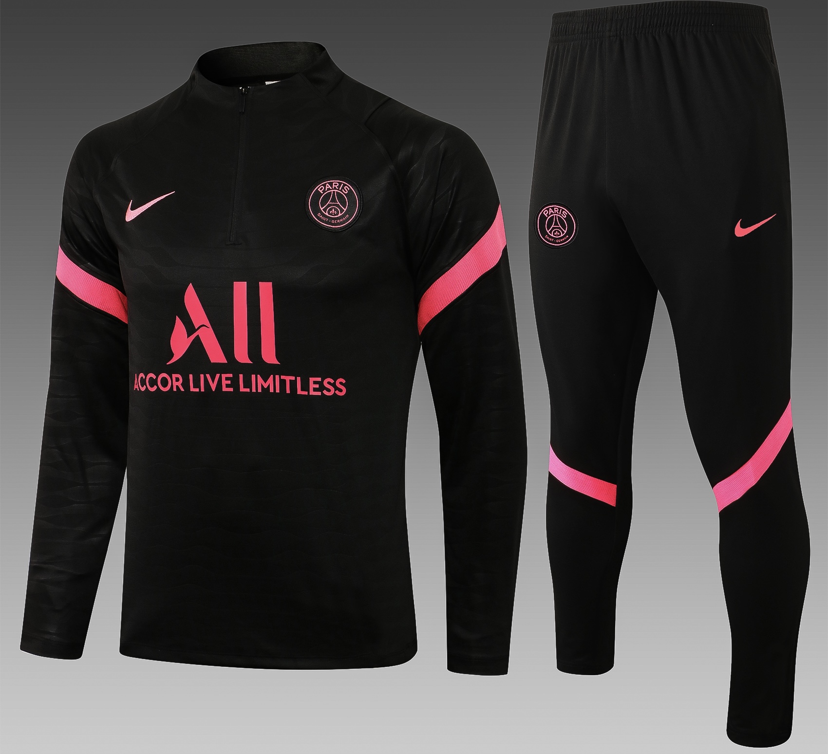21/22 PSG Quarter Zip Tracksuit  Stepiconic
