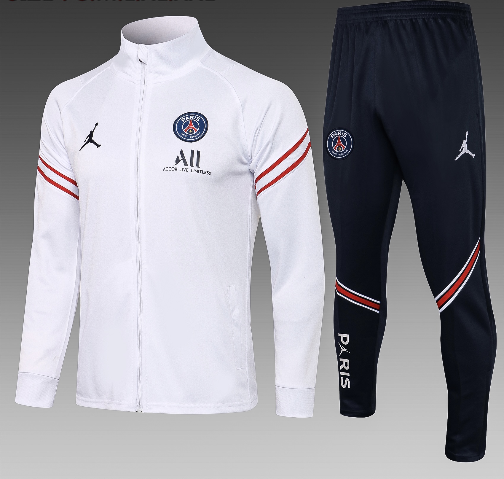 21/22 PSG Full Zip Tracksuit  Stepiconic