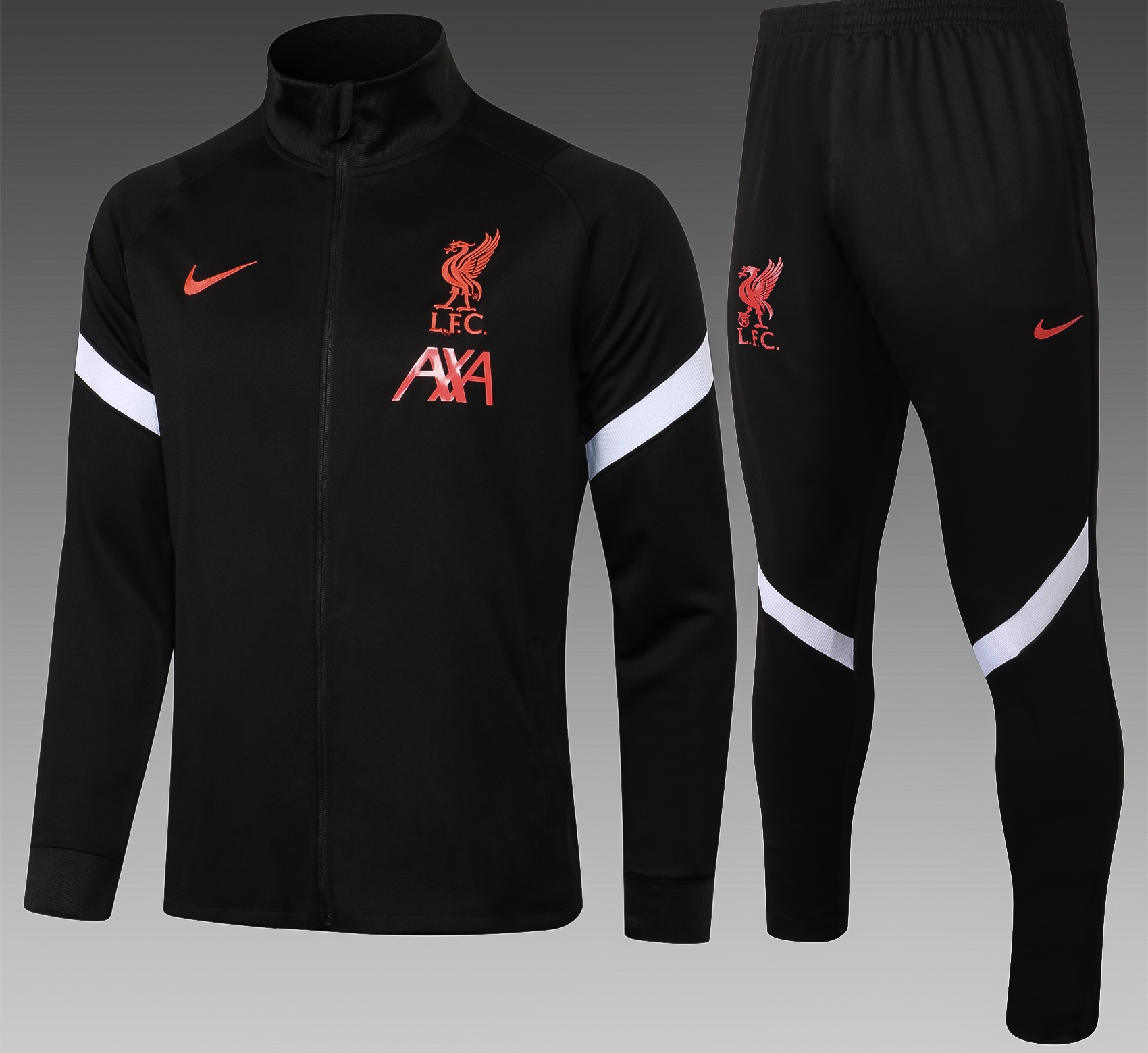 21/22 Liverpool Full Zip Tracksuit Stepiconic